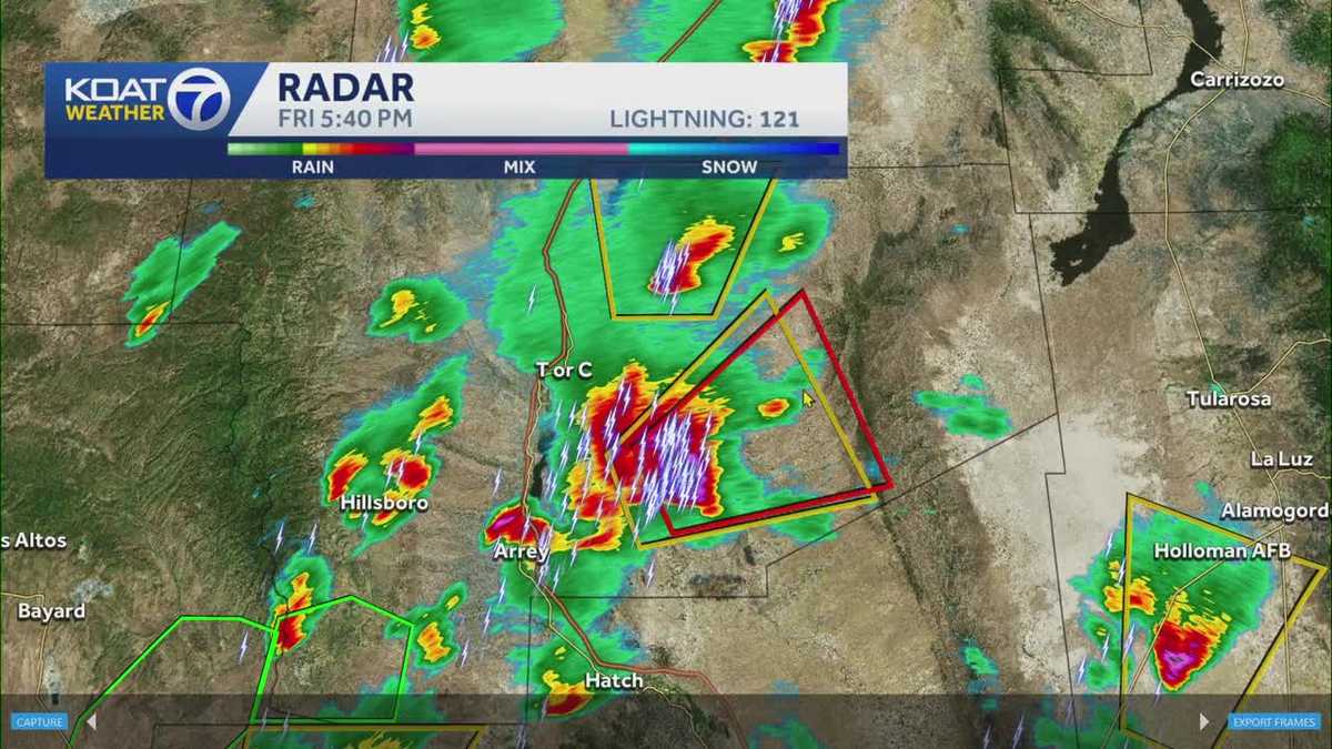 Tornado warning expires for Sierra County