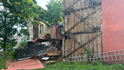 Vacant building collapse in Harrisburg