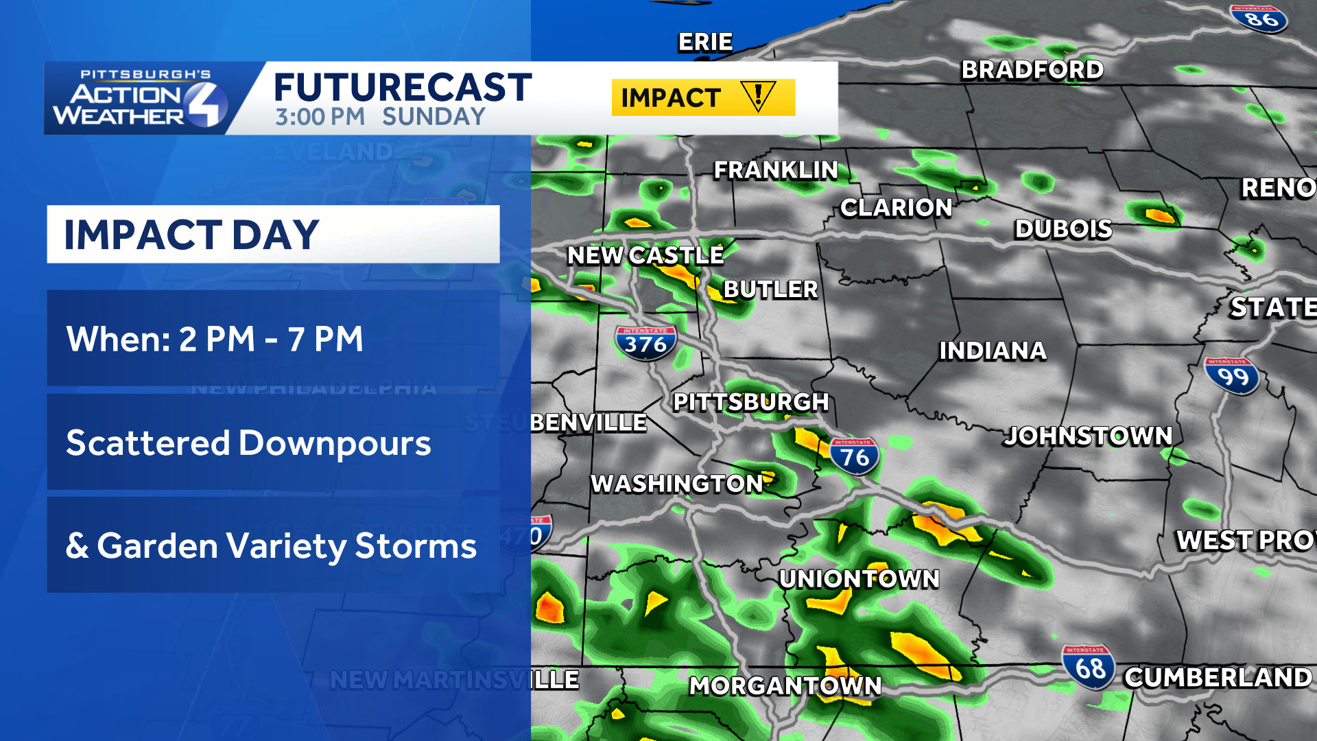 Severe Weather Alert Days: Extreme heat begins Tuesday. - WTAE