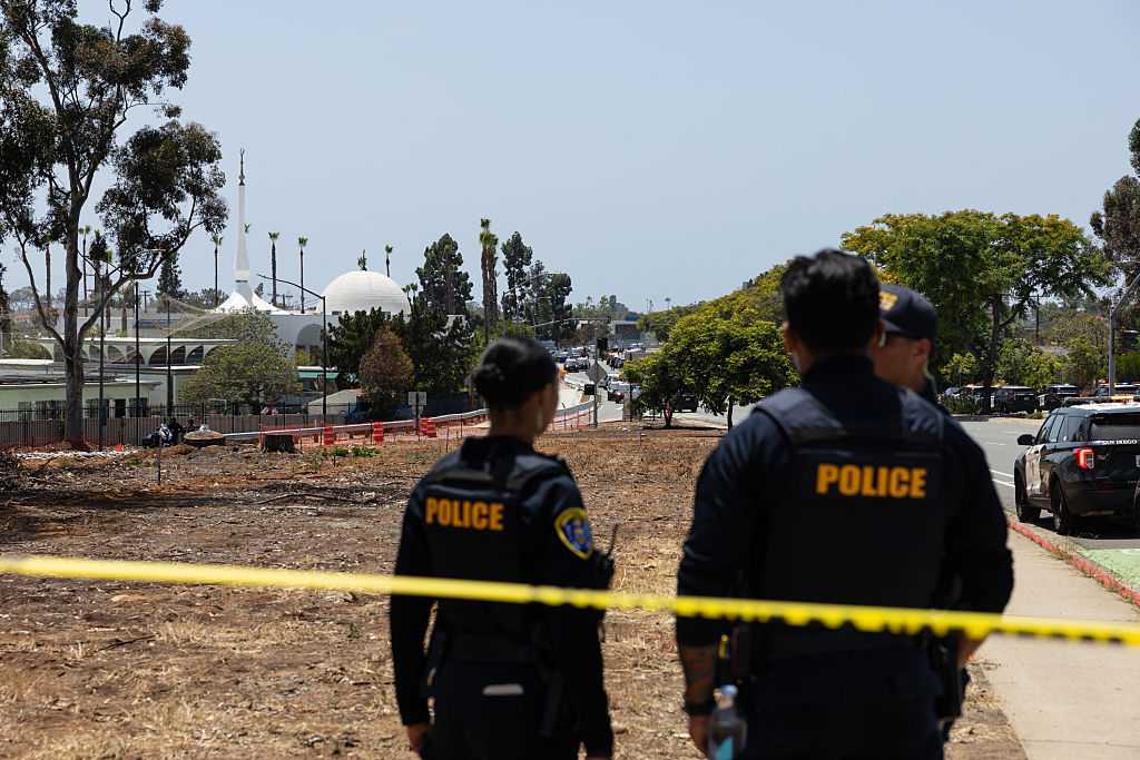 Two teen shooters open fire on San Diego mosque, killing 3 men and then themselves, police say