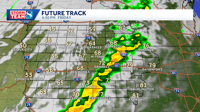 Recapping severe storms Friday afternoon in central Iowa