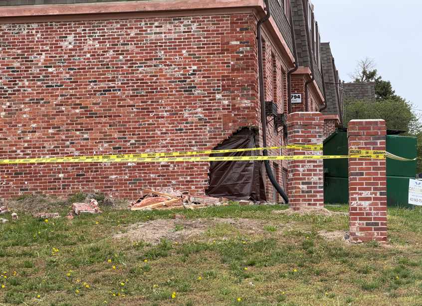 Omaha police say building is 'uninhabitable' after person crashes vehicle into apartment