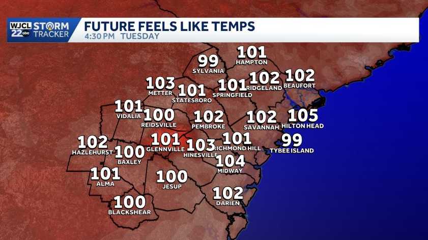 Getting hotter as we head into the weekend