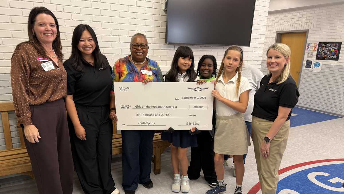 Genesis Motor America donates $10K to Girls on the Run South Georgia Coastal Lowcountry