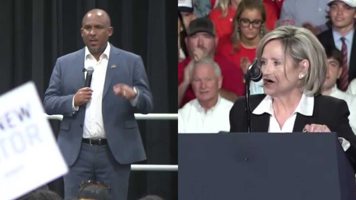 Trump and Clinton visit Mississippi for Senate race