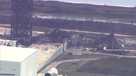 Chopper 2 is over the launchpad after last night's Blue Origin rocket explosion