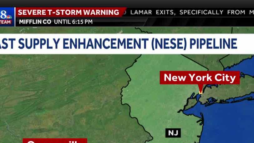 Natural gas pipeline project in Pennsylvania faces challenges due to New York's fracking ban