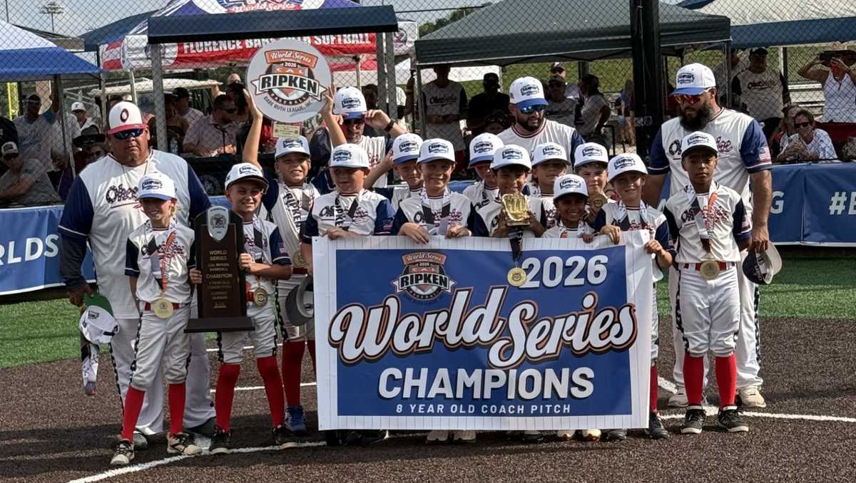 Okeeheelee 8U baseball wins Cal Ripken World Series in dominating fashion
