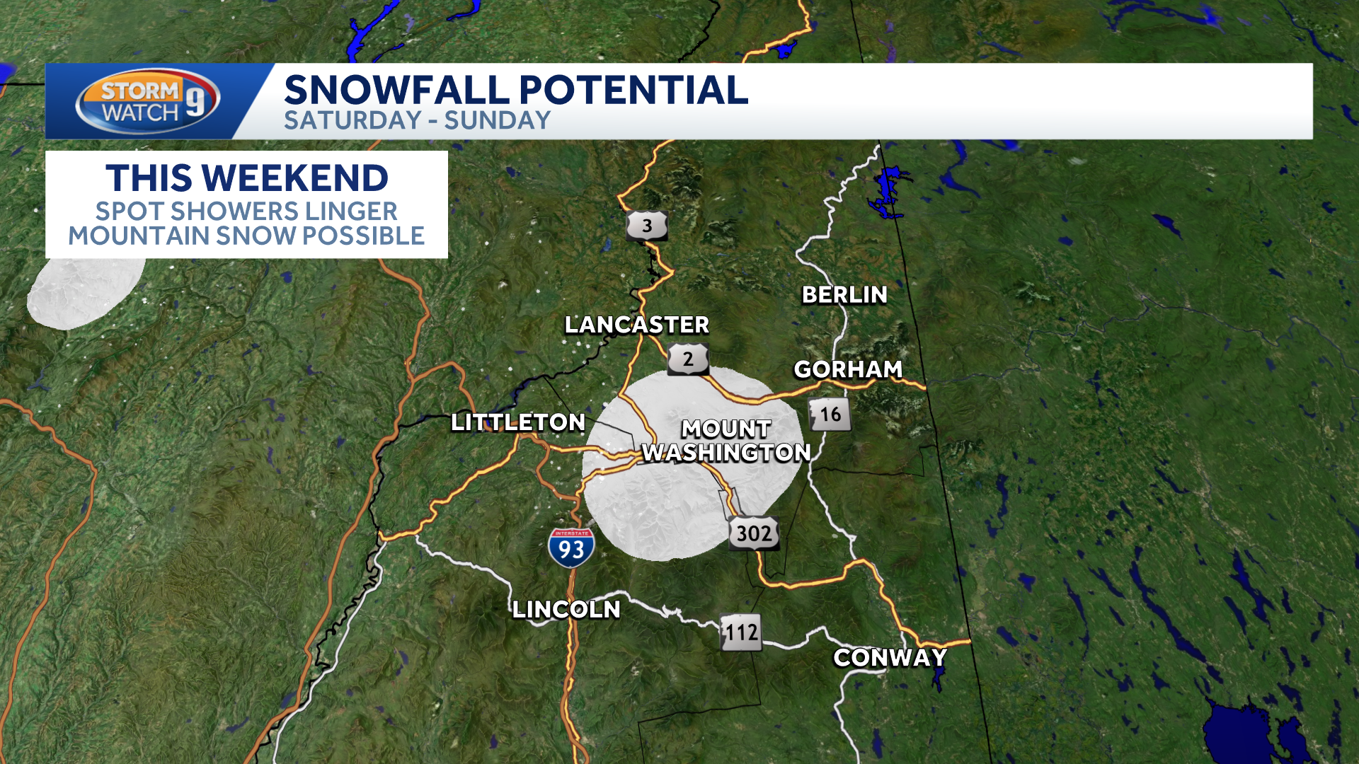 Snow, gusty winds to bring hazardous conditions to the White Mountains this weekend