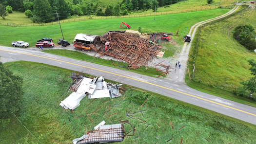 NKY STORM DAMAGE | Buildings, power poles sustain heavy damage as power remains out for thousands
