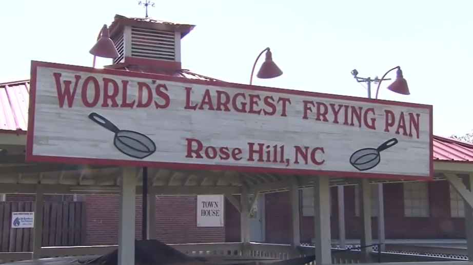 World's largest frying pan is a 'must-see' stop in North Carolina