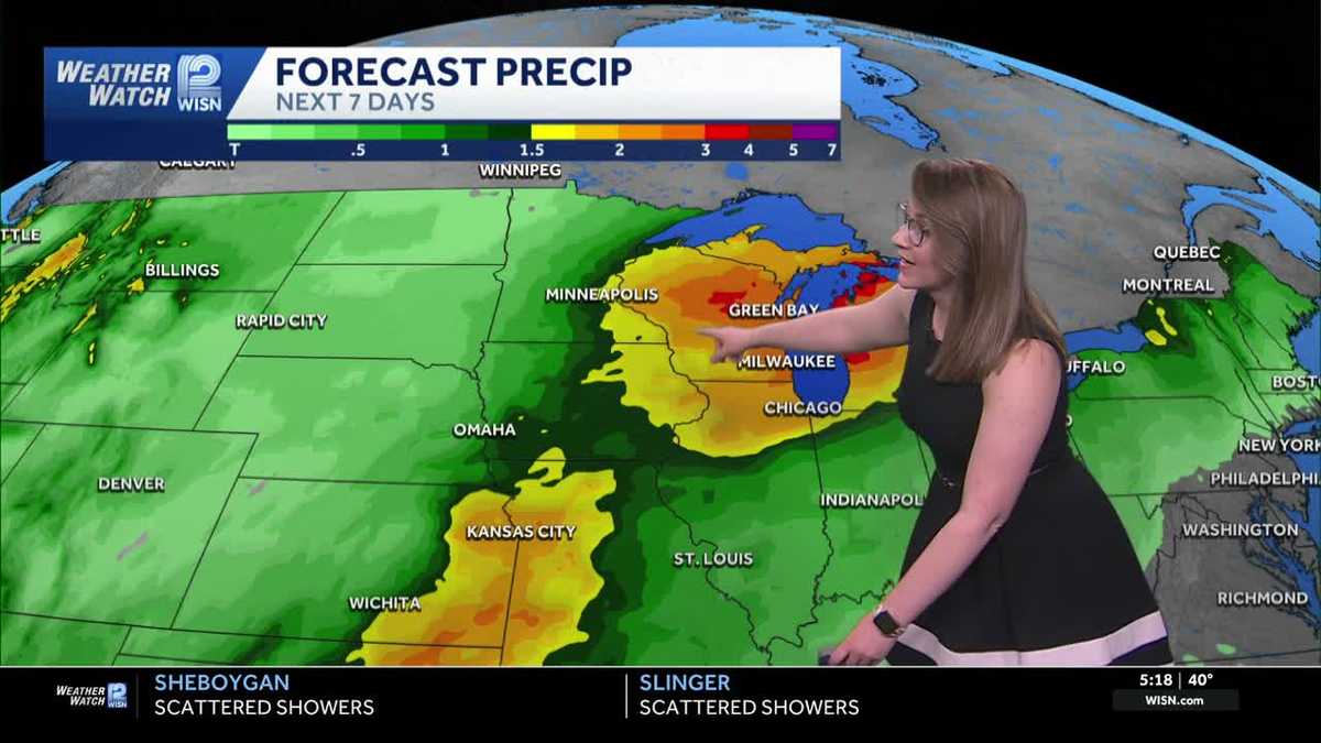 Spring warm-up and storm chances in SE Wisconsin