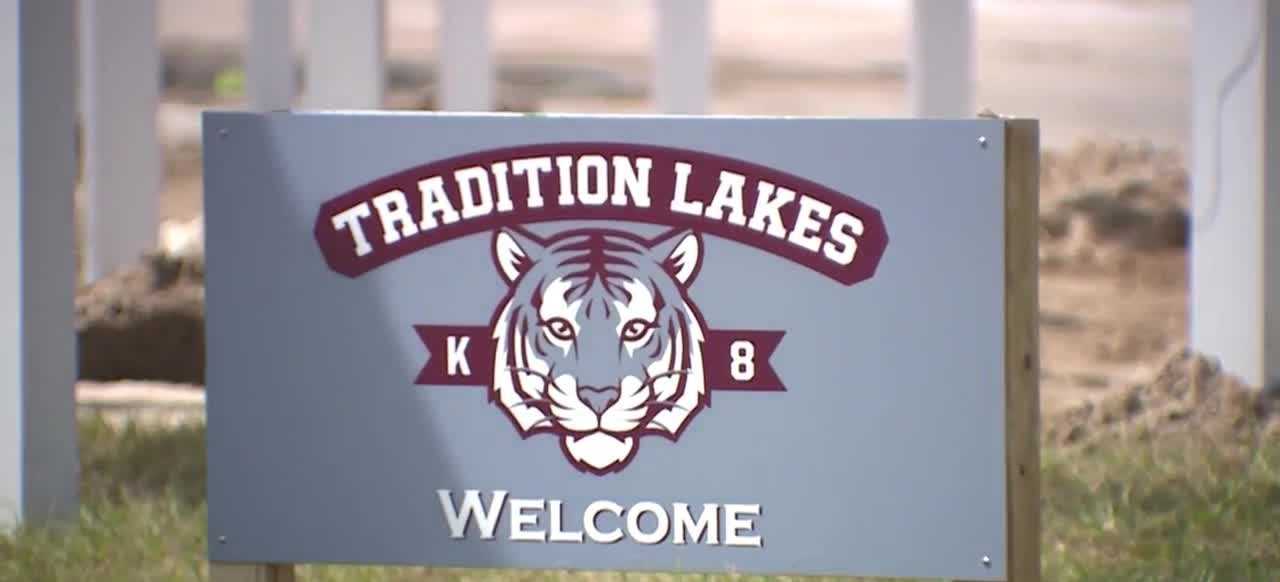 wpbf.com - Nikita Ramos - Tradition Lakes K-8 set to open Monday after construction delays pushed back classes
