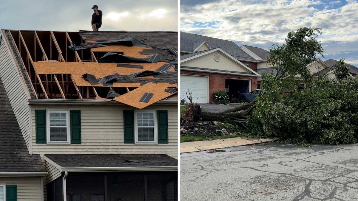 NWS survey team returns to check storm damage in Manor Township, residents react