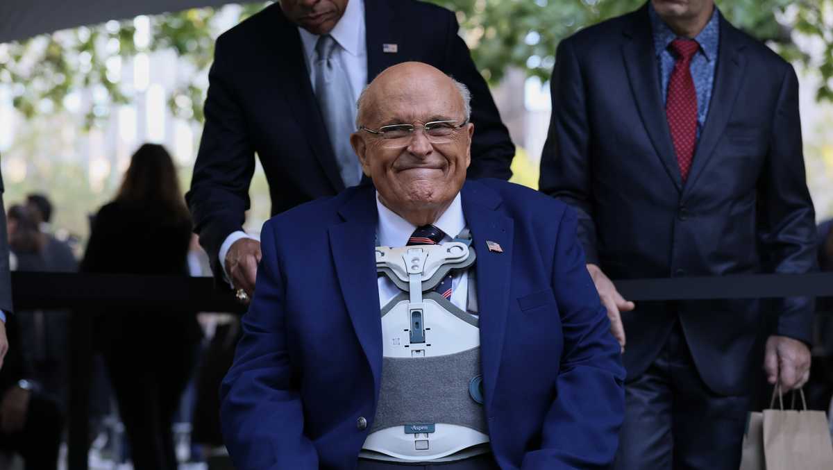 Former New York City Mayor Rudy Giuliani hospitalized, spokesperson says