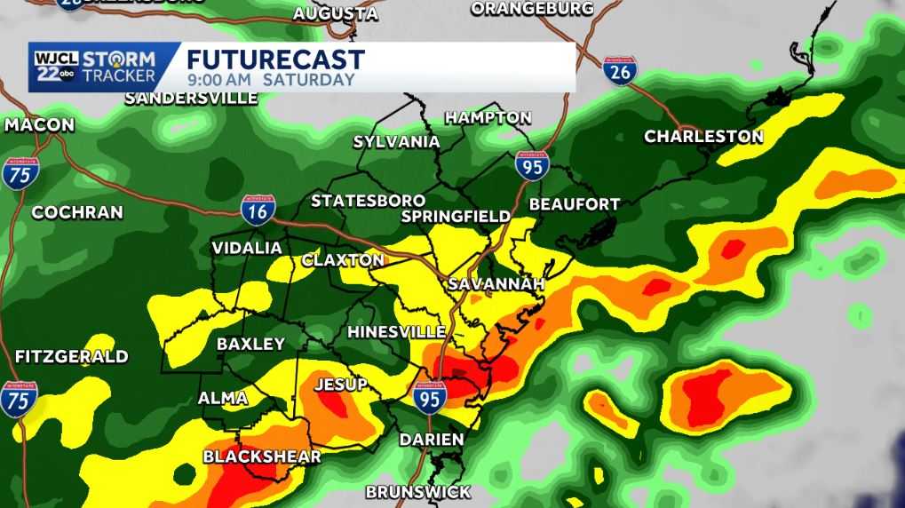 Savannah: Much needed rain is on the way - WJCL
