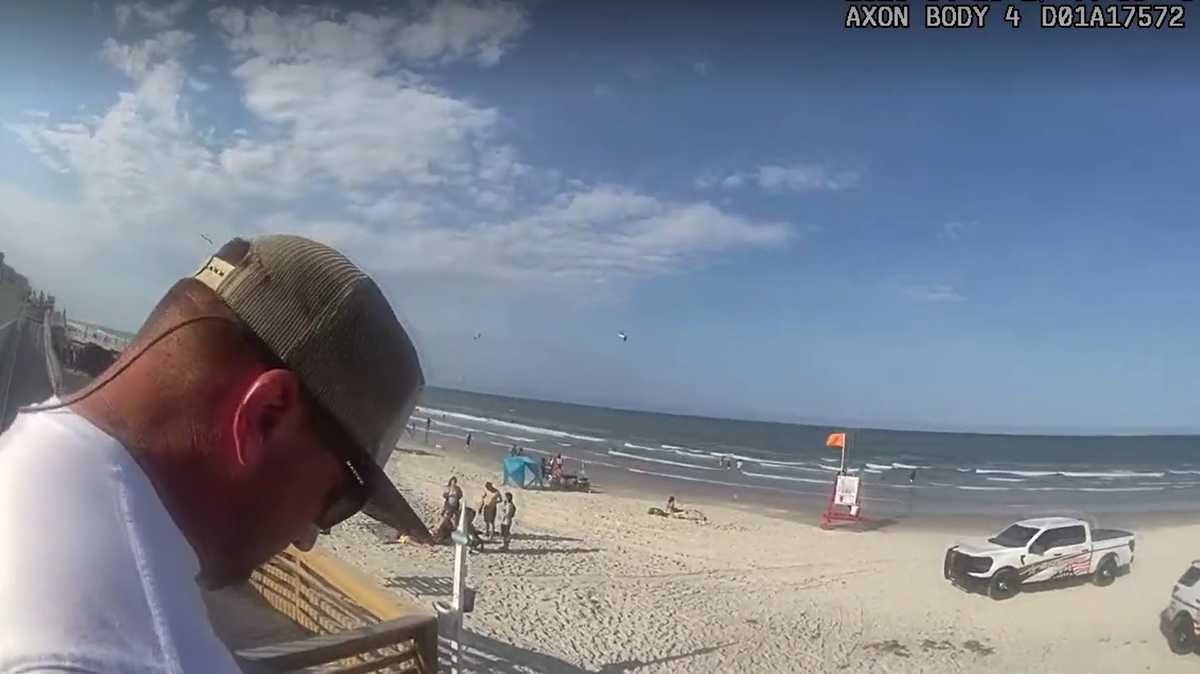 Bodycam: DUI arrest after child with Jeep on Florida beach - WJCL