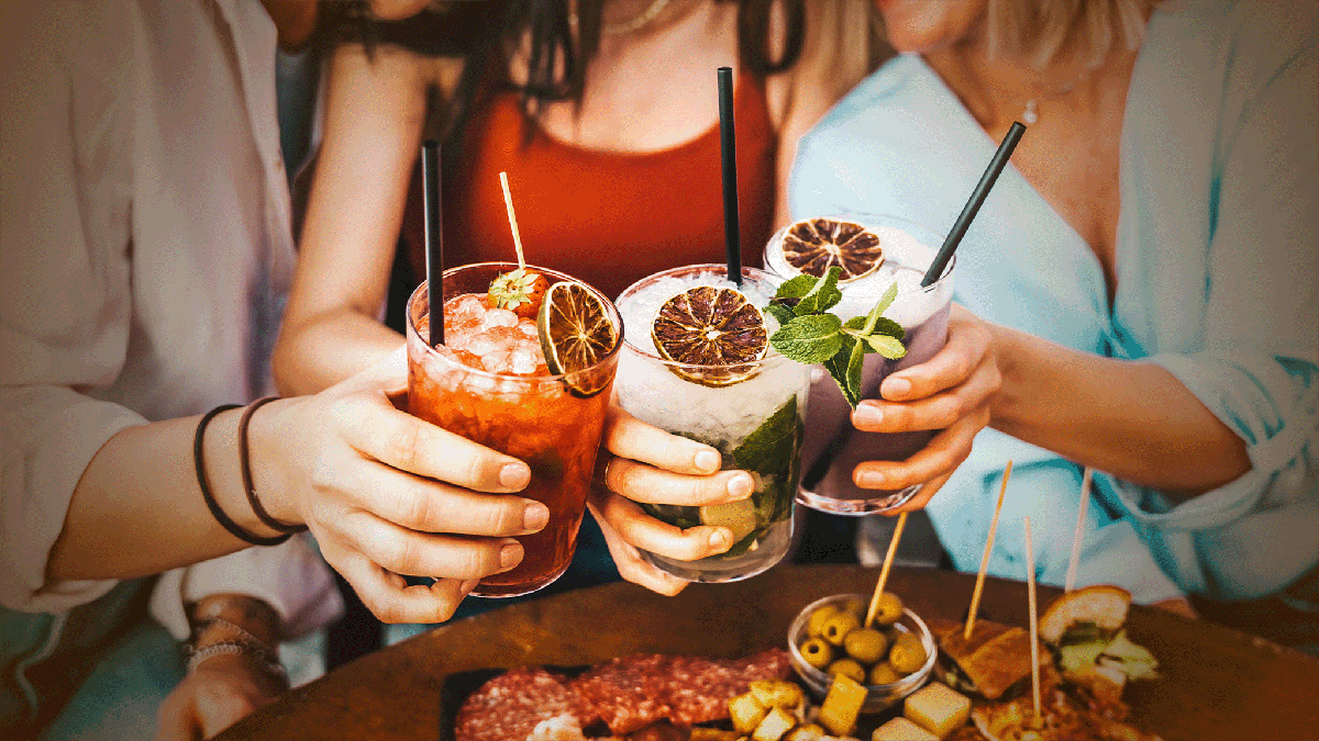 ​​Americans are drinking less. Here's what's filling their glasses instead.