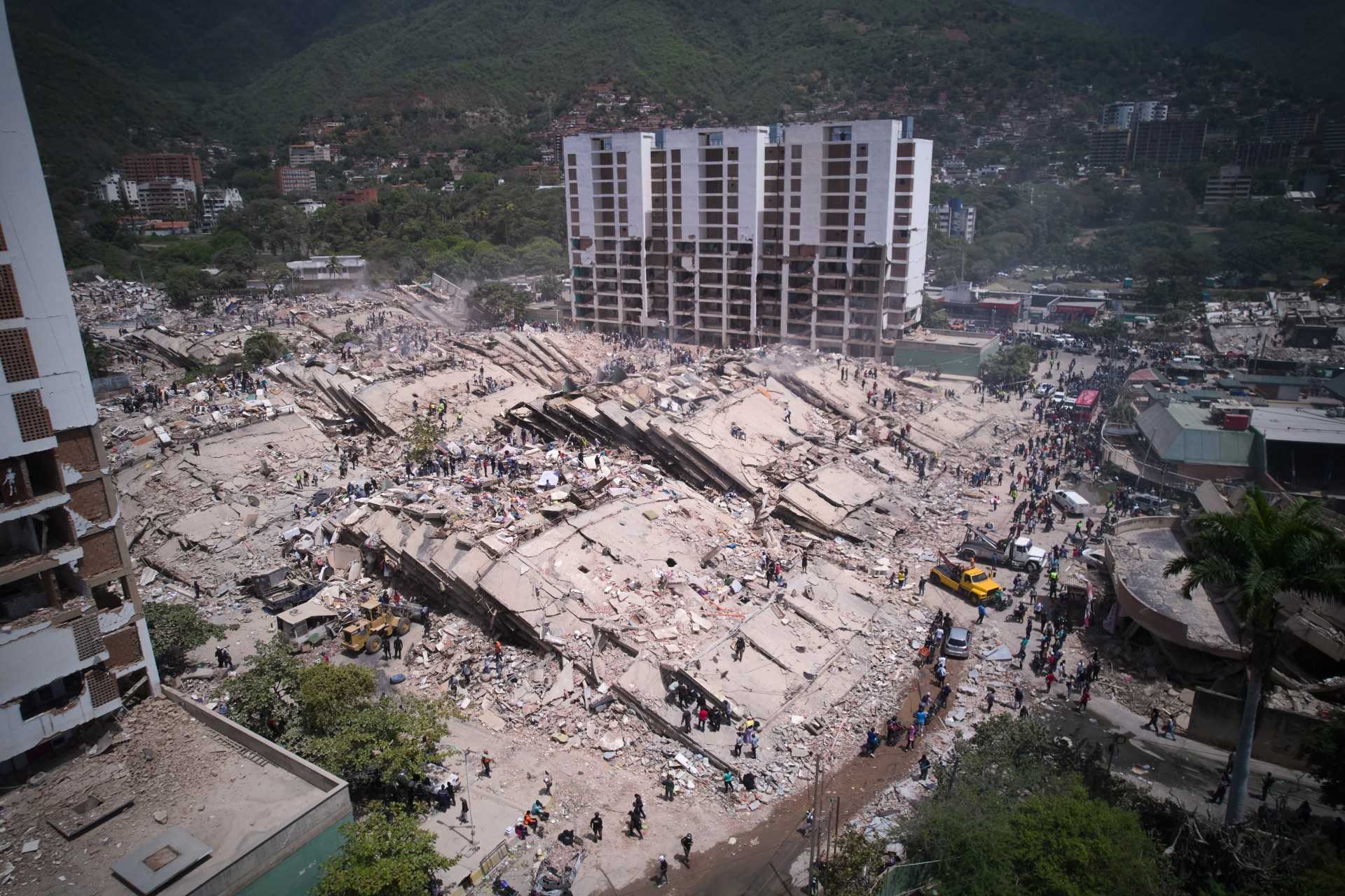 Crucial window for rescuing survivors narrows in Venezuela after deadly quakes