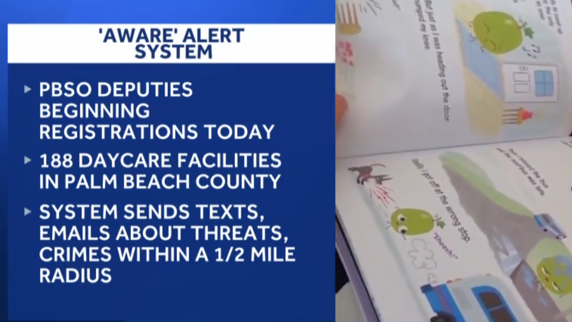 PBSO rolls out alert system for daycare safety