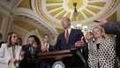 Senators Speak Following Their Policy Luncheons On Capitol Hill