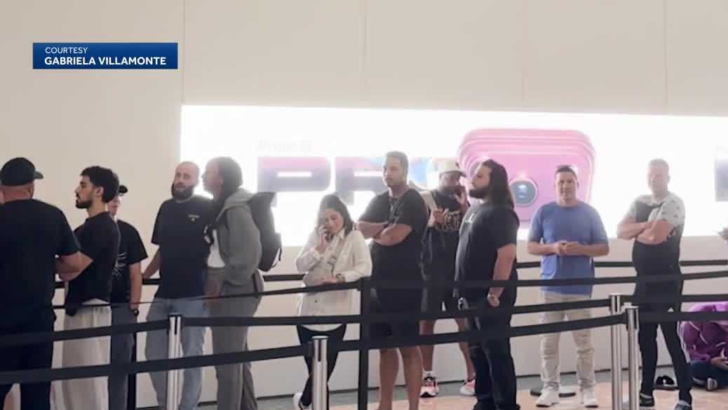 Apple’s first foldable iPhone duo sells out in minutes as buyers camp overnight ...