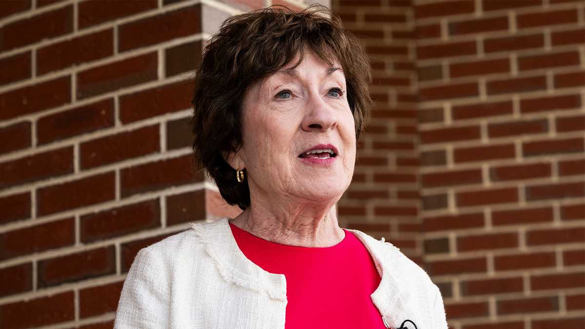 Sen. Susan Collins reveals she's had benign tremor throughout her time ...
