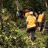 Baptists on Mission volunteers help Pleasant Garden residents clean up after storm