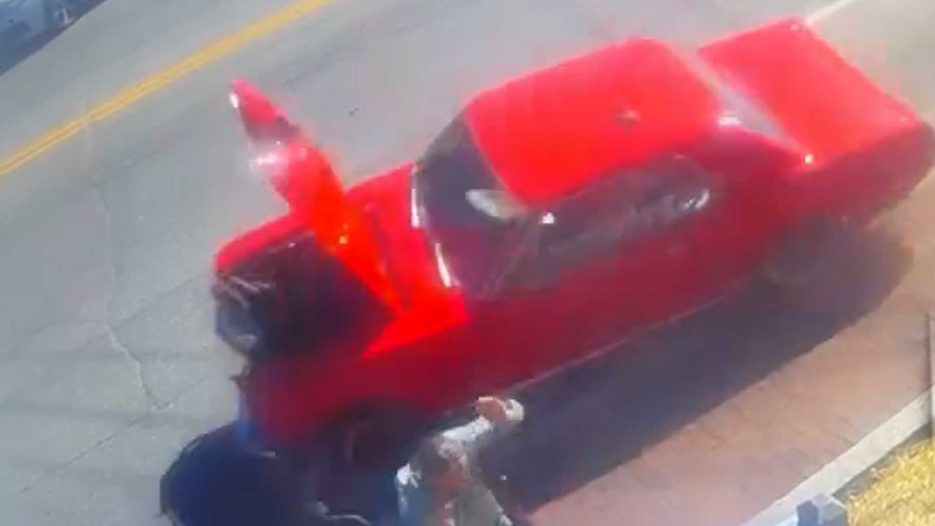 Shockingly close call: Car nearly hits Maine city official while she was on sidewalk