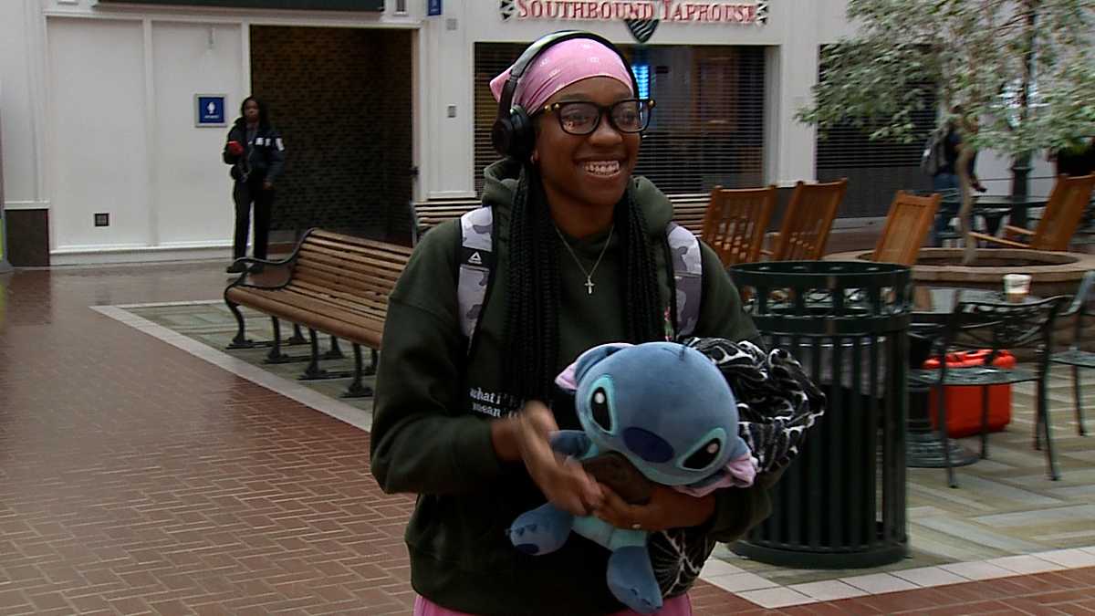 'I'm super excited to see my family': Airman returns home