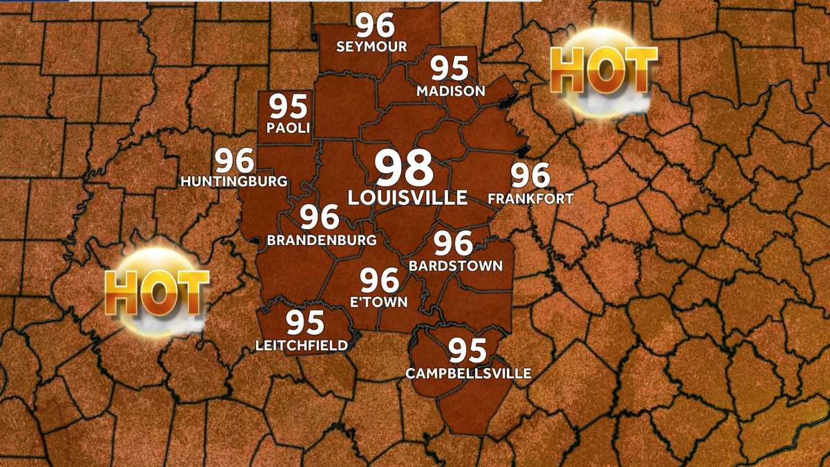 Heat advisory in effect during stretch of summer's hottest temps