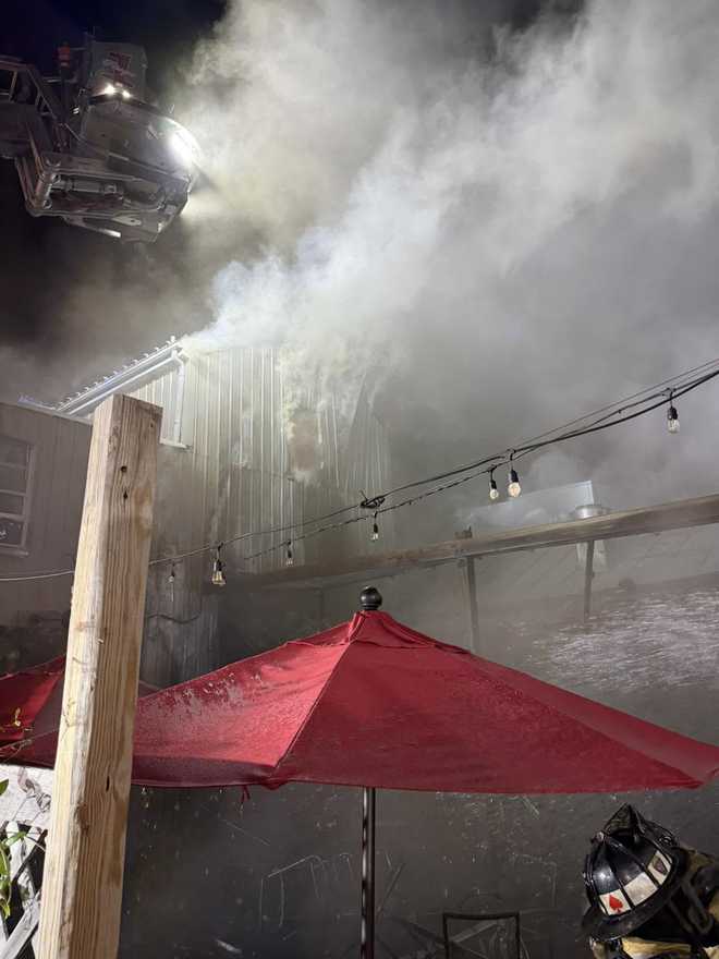 Fire crews respond to overnight blaze at South Londonderry Township