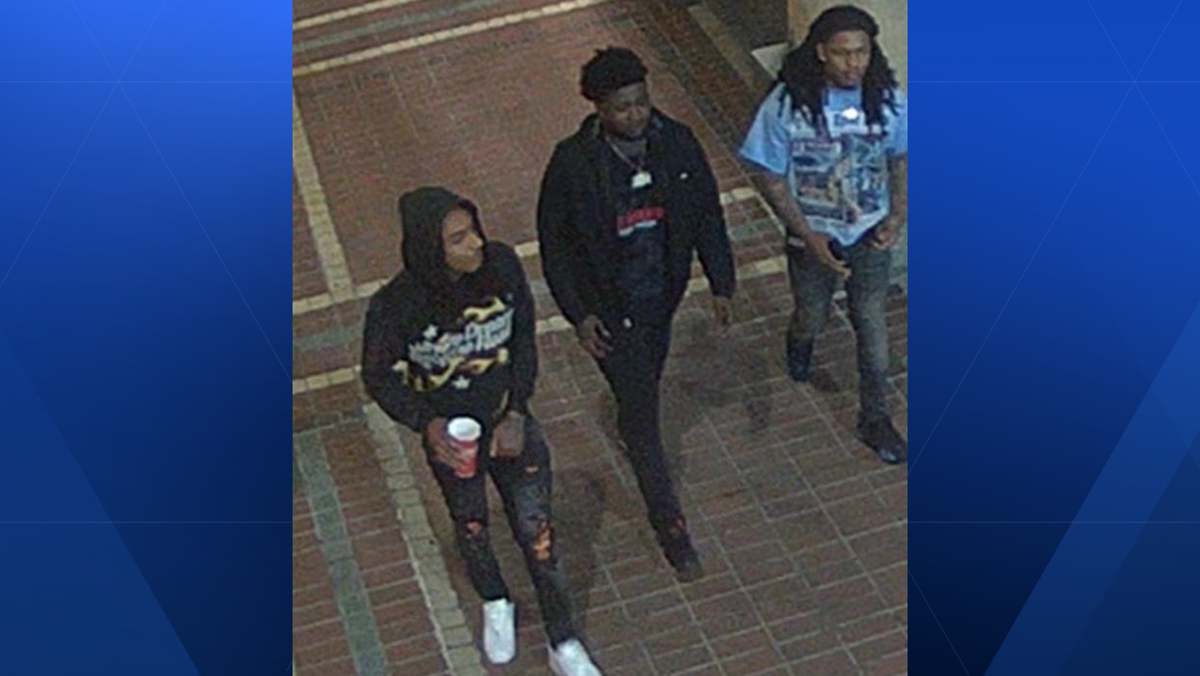 Police search for suspects wanted in connection with shooting downtown