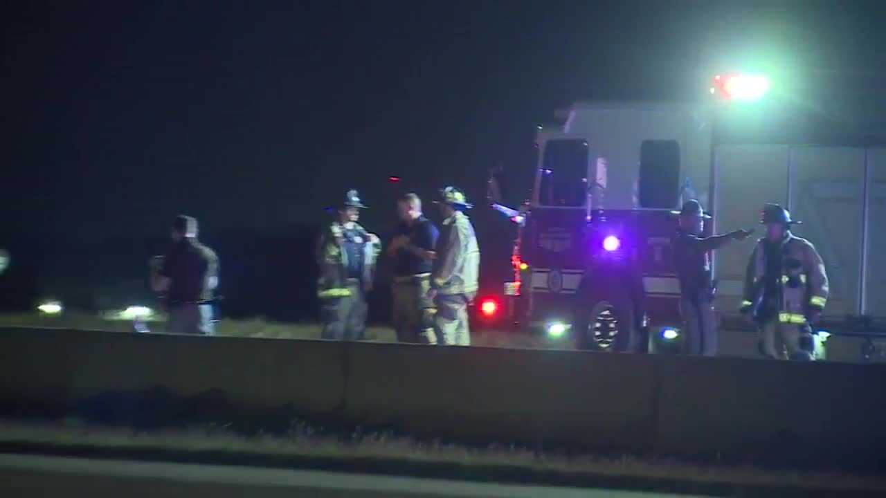 Injuries reported after car and 3-wheeler collide along I-35 in southeast Oklahoma City