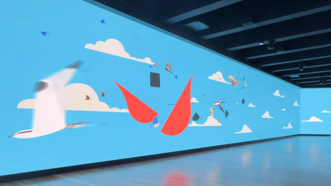 Indoor BLINK installation at Mercantile Building brings history to life