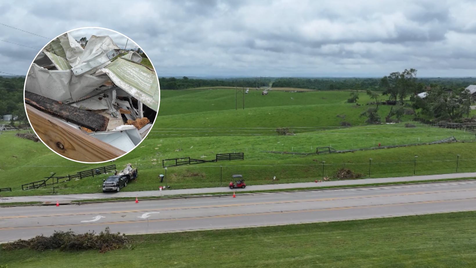 Maysville community continues picking up pieces after severe storms