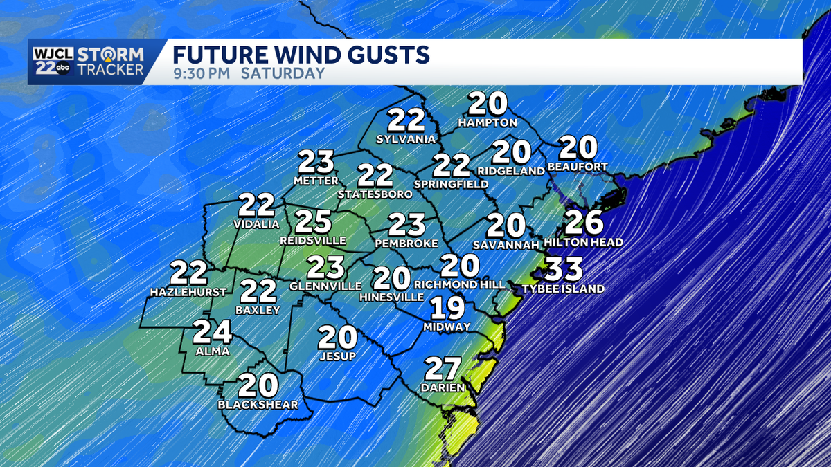 Wind gusts and higher tides raise flooding risk this weekend