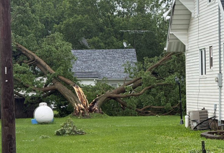 Iowa weather: Strong storms leave significant damage in Wayne County - KCCI