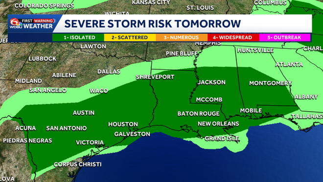 Warm & dry Tuesday before midweek rain, more weekend rain and a cooldown