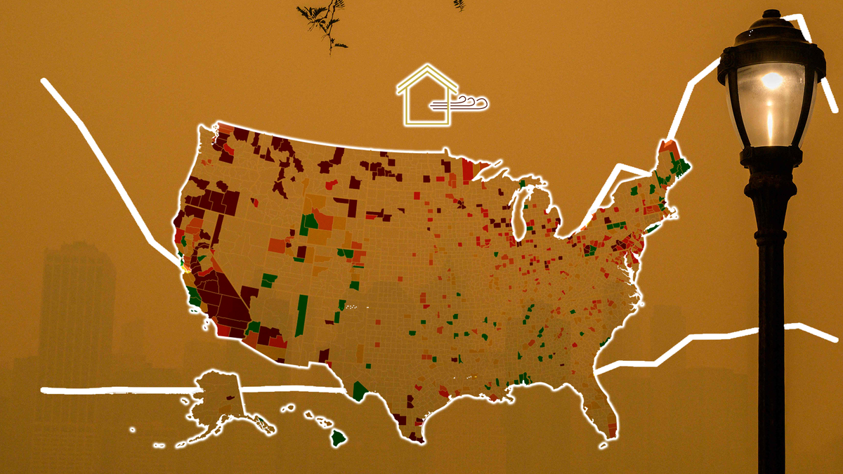 Nearly half of US children live in counties with failing air quality