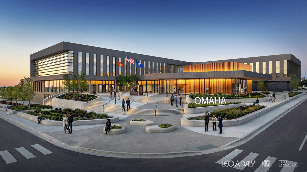 Omaha unveils proposal for $181 million public safety headquarters near Crossroads