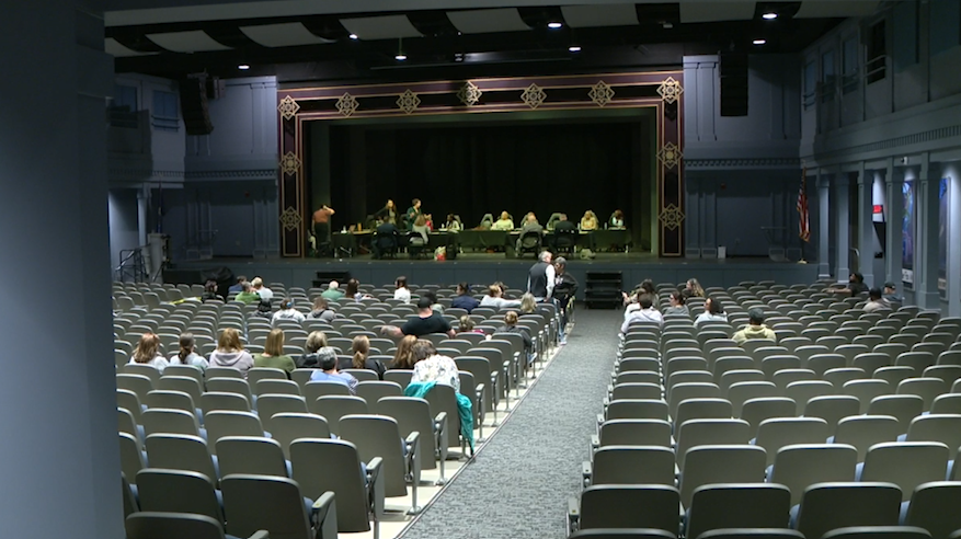 Suspended Woodland Hills Superintendent goes up against district in public hearing