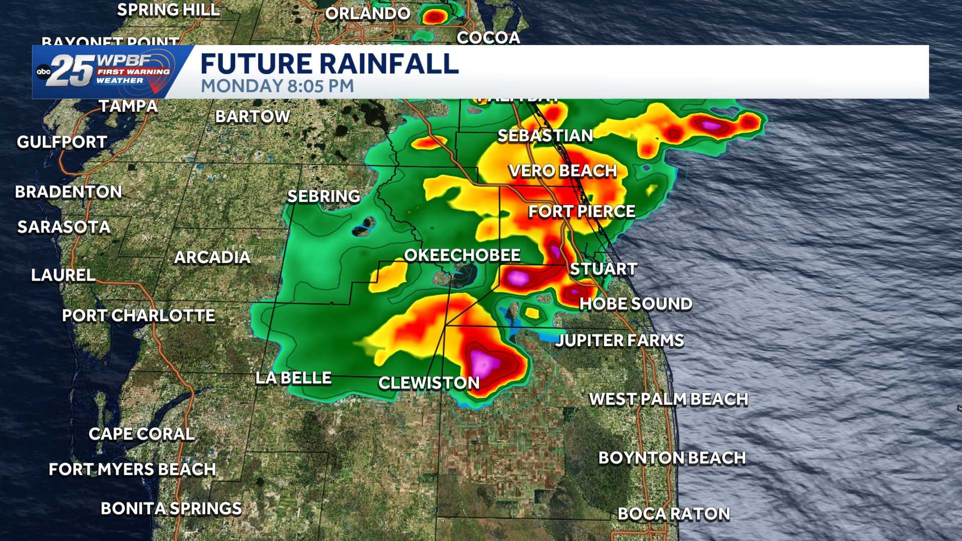 South Florida faces storms with heavy rain and flooding risk