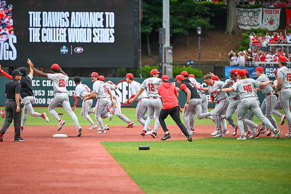 No. 3 Georgia advances to College World Series after sweep of No. 14 MSU