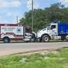 4 hospitalized in 3-vehicle crash involving Polk ambulance, county says