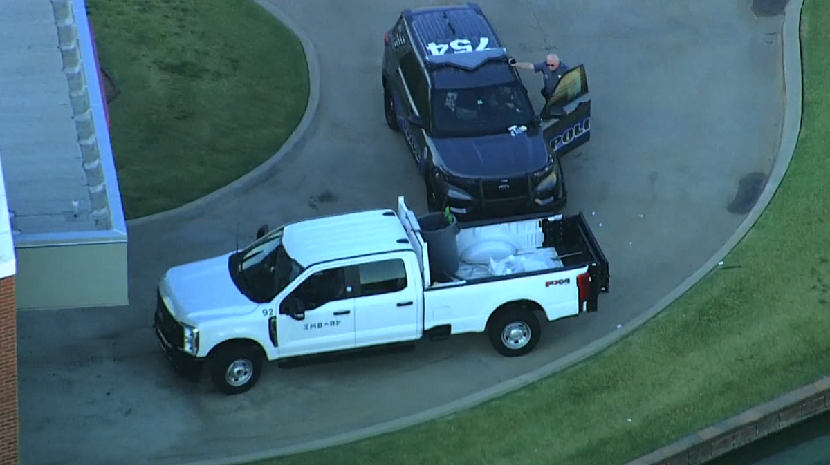 Person arrested after chase in stolen EMBARK truck ended in TVI near OKC hospital