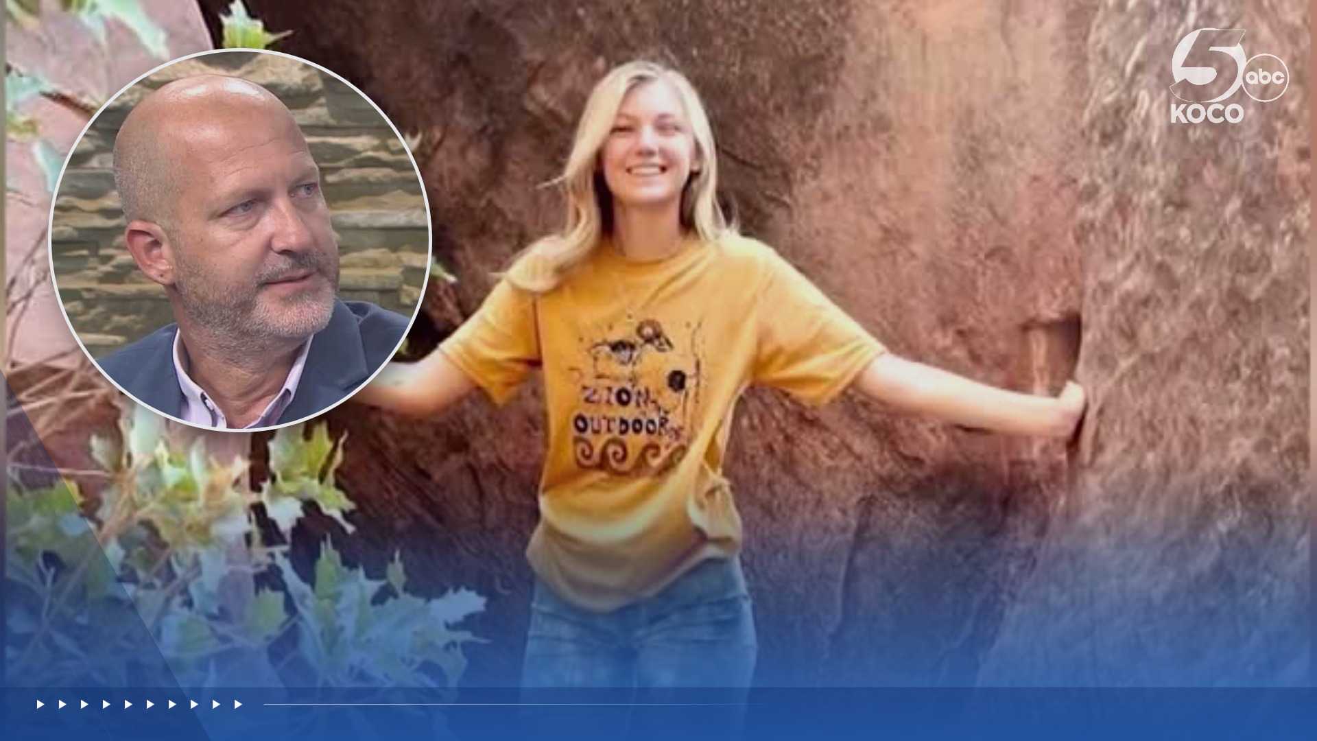 Gabby Petito’s father visits OKC to turn family pain into mission against domestic violence
