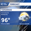 Scattered storms Saturday; Mostly dry Sunday