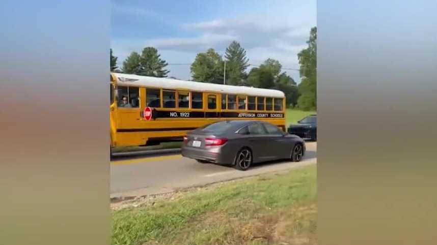 JCPS changes bus stop where drivers were blowing past the stop arm