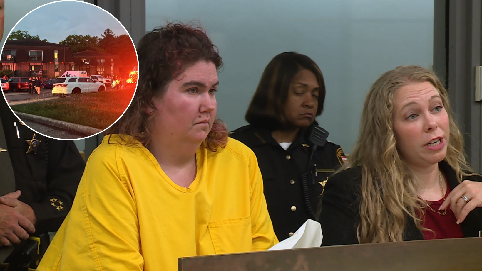 Bond issued for woman charged with purposefully starting fire at Harrison apartment complex
